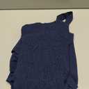 Eytino Plus Size Jumpsuits for Women Loose Summer Smocked Square Neck Sleeveless Short Rompers with Pockets(1X-5X) (2X, Blue)