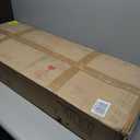 63'' Buffet Cabinet with Storage, Coffee Bar with 4 Doors & 2 Adjustable Shelves, Modern Sideboard Table with 3 Color LED Light for Kitchen (Black)