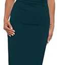 Xscape Women's Long Off The Shoulder Scuba Crepe Dress, 14 Petite 