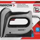 Arrow T50ACD Heavy Duty Corded Electric Staple Gun for Upholstery, Furniture, Office, Decorating, Fits 1/4", 5/16, 3/8", or 1/2" Staples