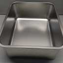 Stainless Steel Cat Litter Box - Large Metal High-Sided Pan for Cats, Pets, Non-Stick, Odor-Free, Easy to Clean, Splash-Proof, Durable (17.7" L x 13.8" W x 6" H)