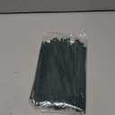 200PCS Nylon Zip Ties - 8 Inch Green,Multi-Purpose Self Locking Cable Ties,Ultra Strong Plastic Wire Ties with 40lb Tensile Strength,Cable Ties for Indoor and Outdoor Use