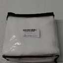 Off White Sheer Curtains Pinch Pleated Curtains & Drapes 102 Inches Long 1 Panel Lightweight Light Filtering Curtain for Living Room Bedrooom Semi Sheer Window Curtain, W52 x L102