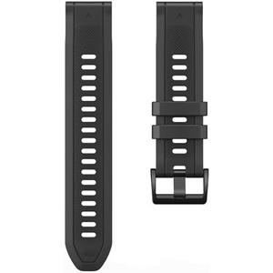 EKINGEEK 22mm/26mm Watch Band for Garmin Fenix 8/7/6/E, Forerunner 965/955/945/970, epix Pro Gen 2 Silicone Rubber Strap Replacement with Stainless Steel Buckle, Compatible With Quickfit 22/26