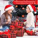 Oududianzi Christmas Poly Mailers 10x13, 100PCS Plastic Shipping Bags, Mailers Poly Bags for Shipping, Self-Seal Mailing Bags, Holiday Polymailers Packaging Bags for Small Business and Clothes (Red Plaid)