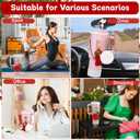 2025 Advent Calendar 24-Day Christmas Countdown Calendars, Including Water Bottle Handle, Silicone Boots, 10 mm Straw Cover Topper Cap, Suitable for Girls Adults as Christmas New Year Surprise Gift