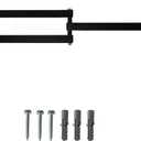 Foldable Projector Wall Mount Universal Ceiling Wall Projector Mount Stand Projectors Bracket,1/4" Screw Size (Wall Mount) (B 16.1 * 15.7in)