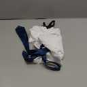 Deboyar Anime Costume Women Japanese Cosplay Uniform Shirt Skirt Tie Socks Accessories Devil Outfit Suit (Blue, Medium)