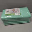 GREEN LIFESTYLE Washable Underpads - Heavy Absorbency Reusable Bedwetting Incontinence Pads for Kids, Adults, Elderly, and Pets - Toddler Mattress Pads for Bed, Sofa, Couch, Floor (Pack of 6 - 34x36)