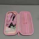 HYPERCASE Pink Cartoon Cat Switch Lite Carrying Case, Cute Accessories Bundle Kit for Travel Pouch Bag, Soft Switch Lite Protective Cover Skin, Screen Protector, Shoulder Strap and 2 Thumb Grips