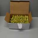 Hoolerry 200 Pcs Mirror Mini Disco Balls Ornament 1.2 Inch Mardi Gras Small Hanging Decorations Reflective Tiny Mirror Balls Ornaments for 70s 80s Disco Party, Birthday, Wedding(Gold)