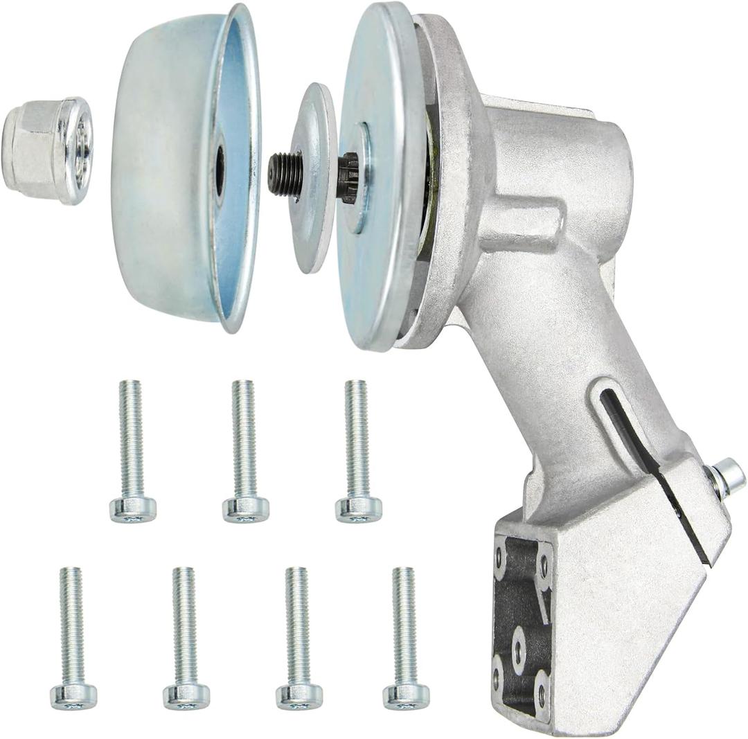 Trimmer Gear Head 4137 640 0100 for Stihl FS55 FS55R FS56 FS56RC FS85 FS90 FS90R FS94 FS94R FS100RX FS110 FS120 FS130 FS130R FS200 FS240 FS240R FS250 Weed Eater Gearbox Head