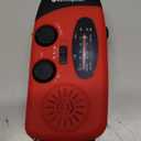 RunningSnail Emergency Hand Crank Radio With LED Flashlight For Emergency, AM/FM NOAA Portable Weather Radio With 2000mAh Power Bank Phone Charger, USB Charged & Solar Power For Camping, Emergency