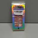 120 pcs French Tips Press on Nails Long Square Fake Nails White Tips False Nails Full Cover Acrylic Glue on Nails Coffin Nail Press ons with Adhesive Tabs for Women Manicure 12 Size