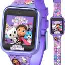 Accutime Kids Gabby's Doll House Purple Educational Touchscreen Smart Watch Toy for Girls, Boys, Toddlers - Selfie Cam, Learning Games, Alarm, Calculator, Pedometer & More (Model: GAB4007AZ)