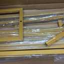 10x20ft Backdrop Stand Heavy Duty Pipe and Drape Backdrop Stand for Parties, Adjustable Pipe Kit Curtain Frame Stand for Photography Background Support,Wedding Arch Metal Frame (Gold)