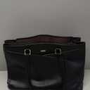 LOVEVOOK Laptop Tote Bag for Women 15.6 Inch Waterproof Leather Computer Bags Business Office Work Briefcase Black