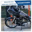 21 inch Front Fender Vivid Black Motorcycle Wrap Mudguard for Bagger Models Fit for Harley Touring Road King Electra Glide Street Glide 120/R21