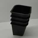Bed Risers 8 inch, Oversized Furniture Risers, Support Up to 6000 Lbs, Lift 8 inch for Couch, Sofa, Table,Chair (Black 4 Pack, 8 inch)