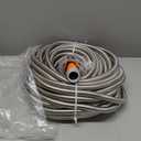 Metal Garden Hose 100 ft, Stainless Steel Water Hose 100ft with 10 Function Nozzle & 3/4 Copper Fitting, Heavy Duty & Flexible, Kink Free & Lightweight for Yard, Outdoor, Lawn, Patio & Car