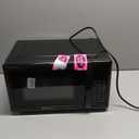 Emerson MW7302B Compact Countertop Microwave Oven with Touch Control, LED Display, 700W, 10 Power Levels, 6 Auto Menus, Glass Turntable and Child Safe Lock, 0.7 Cu., Ft. Black