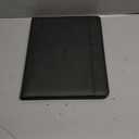 Pacific Mailer Padfolio Portfolio Binder Leather Padfolio Legal Pad Portfolio Business Card Holder Included Letter Size Writing Pad [Black] (Padfolio with Top Pocket (9.84" x 12.4" x 1"))