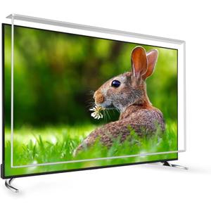 65 Inch TV Screen Protector - Fit for OLED, QLED, LED and LCD TVs, Crystal Clear Clarity, Easy Installation
