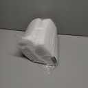 5 STARS UNITED Knee Pillow for Side Sleepers - Hip Pain Relief, Memory Foam Leg Cushion for Side Sleeping - Between Legs Pillow for Sciatica & Lower Back Pain, White (Standard)