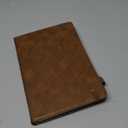 CAGIE Lined Journal for Men Women, Tree Growth Ring Leather Bound Journal Notebook, 256 Pages 100 GSM Journals for Writing, A5 Hardcover Journaling Notebooks for Work, Note Taking