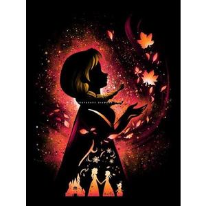 Youtheart Painting with Diamonds Anna Diamond Art, 5D Full Drill Cross Stitch Embroidery Kits, DIY Wall Décor