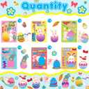 2 x Easter Stickers DIY Easter Stickers for Eggs Bunny Stickers for Easter Egg Decorating Stickers Game Toys Gift Party Favor Supplies(24 Sheets)