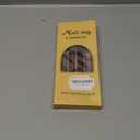 4 Pack Spiral Gradient Taper Candles  Long Pole Unscented Candles, Smokeless & Dripless, Gift Boxed for Wedding, Christmas, Table or Mantle Decor (Brown)