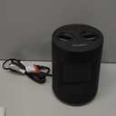 GiveBest Space Heater, 1500W Portable Heaters for Indoor Use, PTC Ceramic Heater with Heating and Fan Modes, Overheat & Tip-Over Protection, Ideal for Bedroom, Office & Desk Use, Black