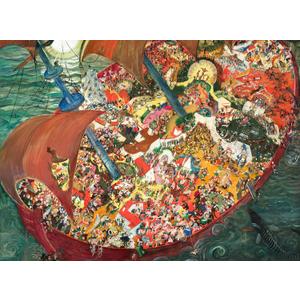 Puzzles for Adults 1000 Pieces - The World of a Sailing Ship - Challenging Family Game Night Art Puzzle