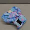 Pet Soft Washable Female Diapers (3 Pack) Female Dog Diapers, Comfort Reusable Doggy Diaper for Girl Dog in Period Heat (Cute Flower, M)