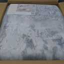 Living Room Area Rugs - 8x10 Abstract Large Soft Indoor Washable Rug Neutral Modern Low Pile Carpet for Bedroom Dining Room Farmhouse Home Office - Grey Blue