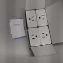 meross Smart Plug Mini, 15A & Reliable Wi-Fi, Support Apple HomeKit, Siri, Alexa, Echo, Google Assistant and Nest Hub, App Control, Timer, No Hub Needed, 2.4G WiFi Only, 4 Pack