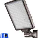350W LED Parking Lot Light Dusk to Dawn Photocell 52500LM 5000K, 350W/Wall Mount