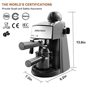sowtech espresso machine coffee maker cappuccino