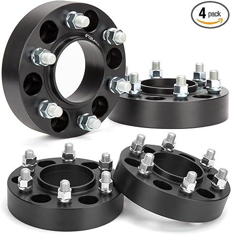 KSP 6x135 Wheel Spacers for f150 20042014, 1.5"(38mm) Spacer with Hub Lip Compatible with Ford Expedition 20032014, Forged Spacer with M14X2 Thread 87.1mm Center Bore fit Navigator Mark LT 200514