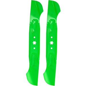46" Deck High Lift Mower Blades Fit for Cub Cadet XT1-LT46 XT2-LX46 LTX1045 LTX1046 LTX1042 Craftsman T240 LT2000 T8200 Lawn Mower Replace 742-04244 742-04244A 742-04290 942-04244 942-04244A 2 Pack