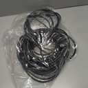 Cat 6 Ethernet Cable 75 ft, 10Gbps High Speed Ethernet Cable, Internet Cable Outdoor&Indoor, Rj45 Cat6 Cable Long Ethernet Cable for Computer, Router, Modem, PS4/5, Xbox, Gaming- Black