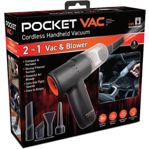 Handheld Vacuum Compact Wireless Vacuum Cleaner, Lightweight Hand Held Vacuuming for Home Kitchen Car Corner Upholstery Pet Hair Dust Crumbs Cleaning