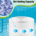 Pool Filter Cartridge Replacement for Unicel C-8412, Hayward C1200, CX1200RE, Filbur FC-1293, PA120, 23-5/16 x 8-15/16, Pack of 1