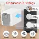 20 PCS Accessories for Roborock Saros 10R Robot Vacuum Cleaner, Replacement Parts Main Brush, Side Brush, Washable Filter, Mop Cloth, Dust Bags