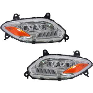 LED Projector Headlight Assembly (Fits International LT625 2018-present) (Both Sides)