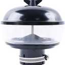 Air Pre-Cleaner Assembly D3NN9A660E 81824759 1682798M1 2.5" Inlet OD 7" Bowl for Ford New Holland Massey Ferguson Tractors 230 240 250 253 263 David Brown 1210 for H001251