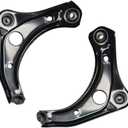 2PC Front Lower Control Arm with Ball Joint Assembly FIT 2012 Nissan Versa 1.6L, 20142019 Nissan Versa Note  Replace OE# K621576 K621577 Suspension Parts Kit