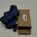 Windproof Mini Travel Folding Umbrella - UPF 50+ Sun & Rain Protection, Small Compact Lightweight Design Fits in Pocket or Bag, Eco-Friendly Fabric Wallet Umbrella for Commuter, Men Women Boys Girls (Blue)