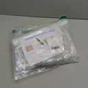 NICETOWN 100% Blackout No Drill Roman Shades for Windows & French Door, Linen Blend Cordless Door Curtain with Magnetic Lift, Easy Install Privacy Window Blind, Off White, W 27 x L 72, 1 Panel